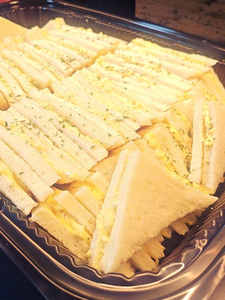 Egg mayo sandwiches