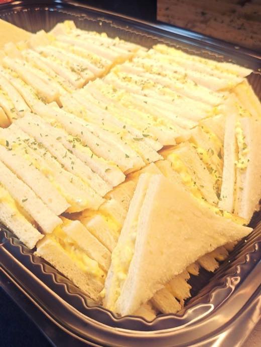 Egg mayo sandwiches